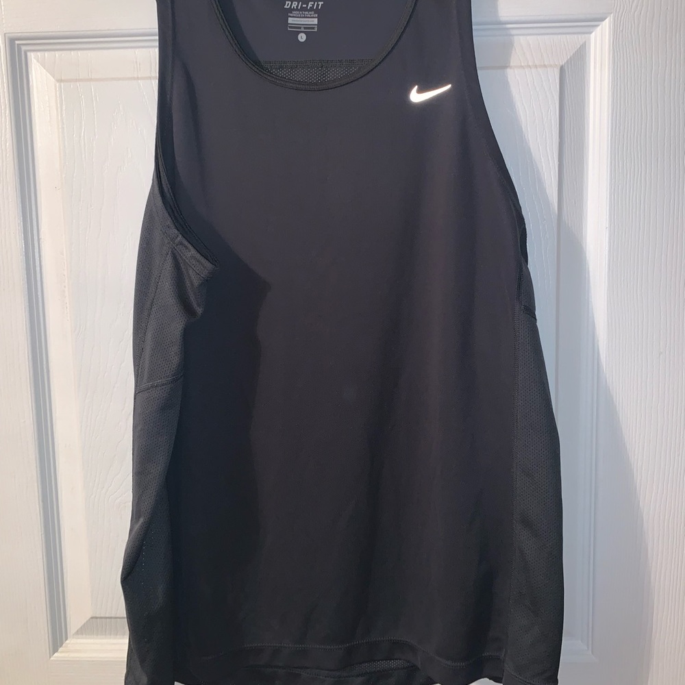 NIKE MENS TANK DARK GREY SIZE LARGE
